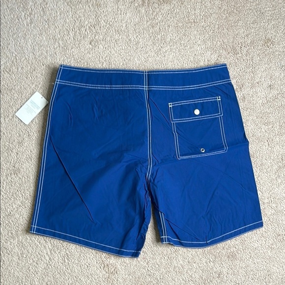 NWT Old Navy Blue Board Shorts with Drawstring - Picture 3 of 4
